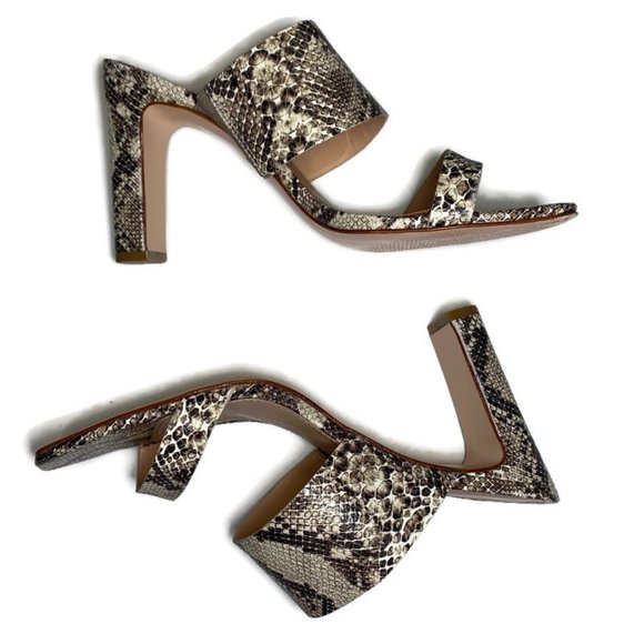 RAYE Shoes - RAYE Python Gravity Heel sandal 10